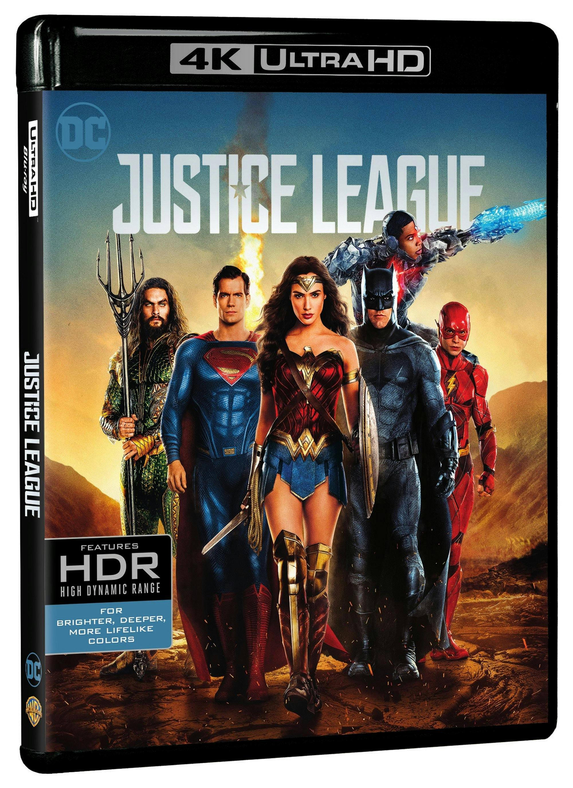 Angle. Justice League   - 4K Blu-Ray.