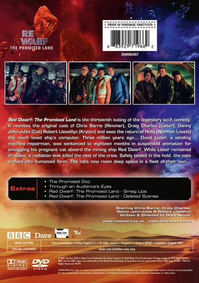 (未使用･未開封品)Promised Land of Heavy l [DVD] Red Dwarf: The Promised Land [DVD] - Best Buy