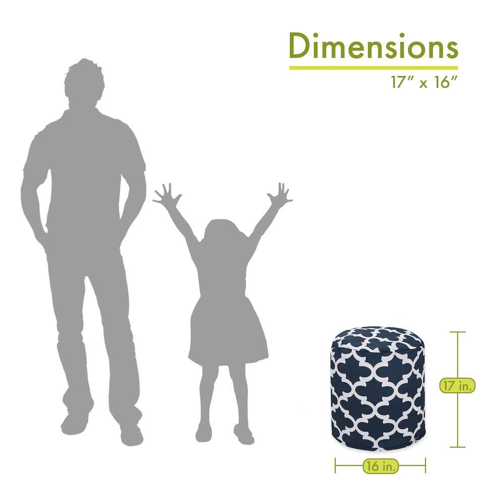 Dimensions: 17" x 16"