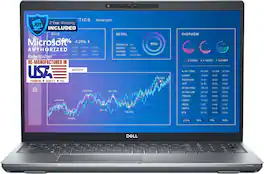 Dell - Precision 3571 15.6" Refurbished Laptop - Intel 12th Gen Core i7 with 32GB Memory - NVIDIA T600 - 512GB SSD - Dark Gray