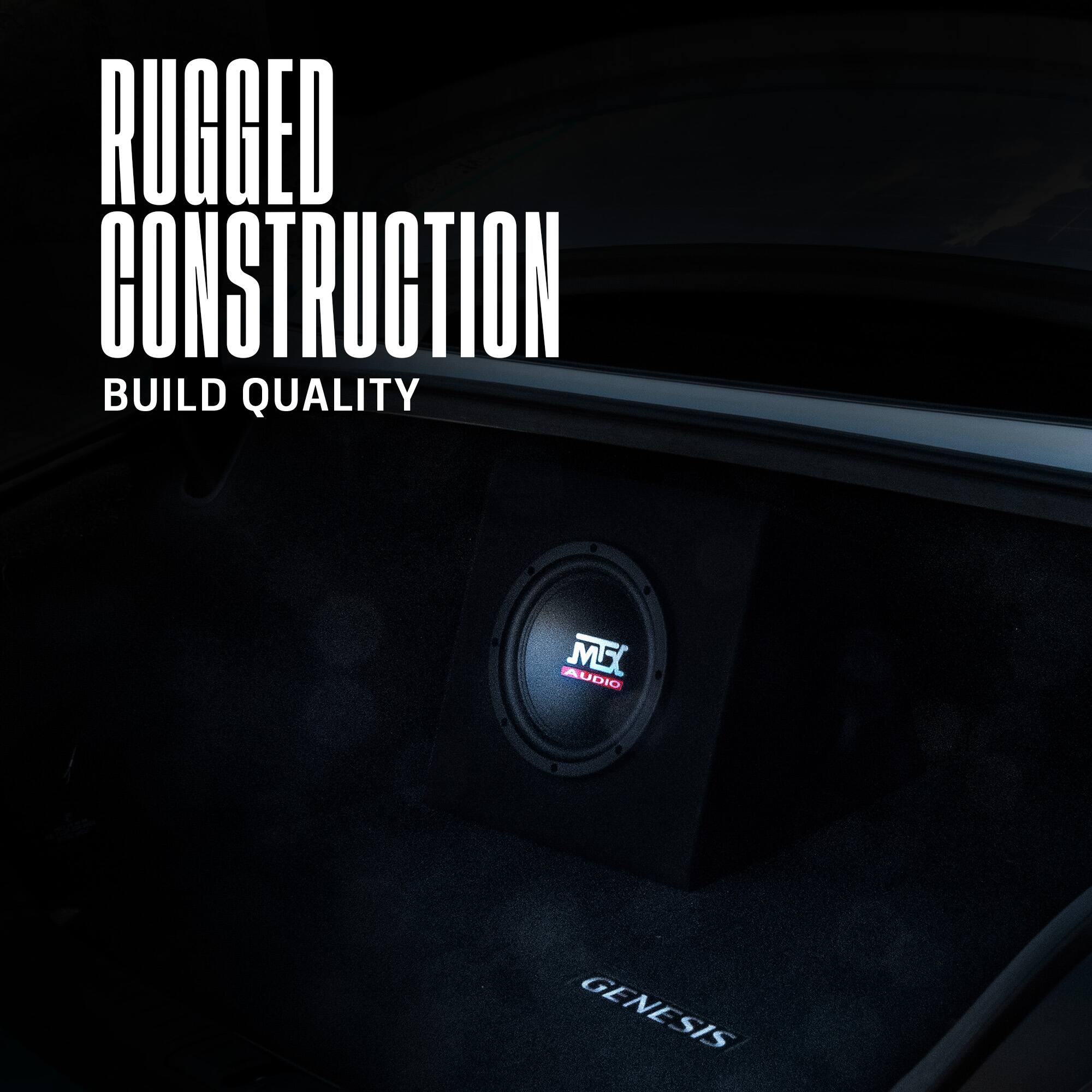 RUGGED CONSTRUCTION  
BUILD QUALITY  

M5 AUDIO  
GENESIS
