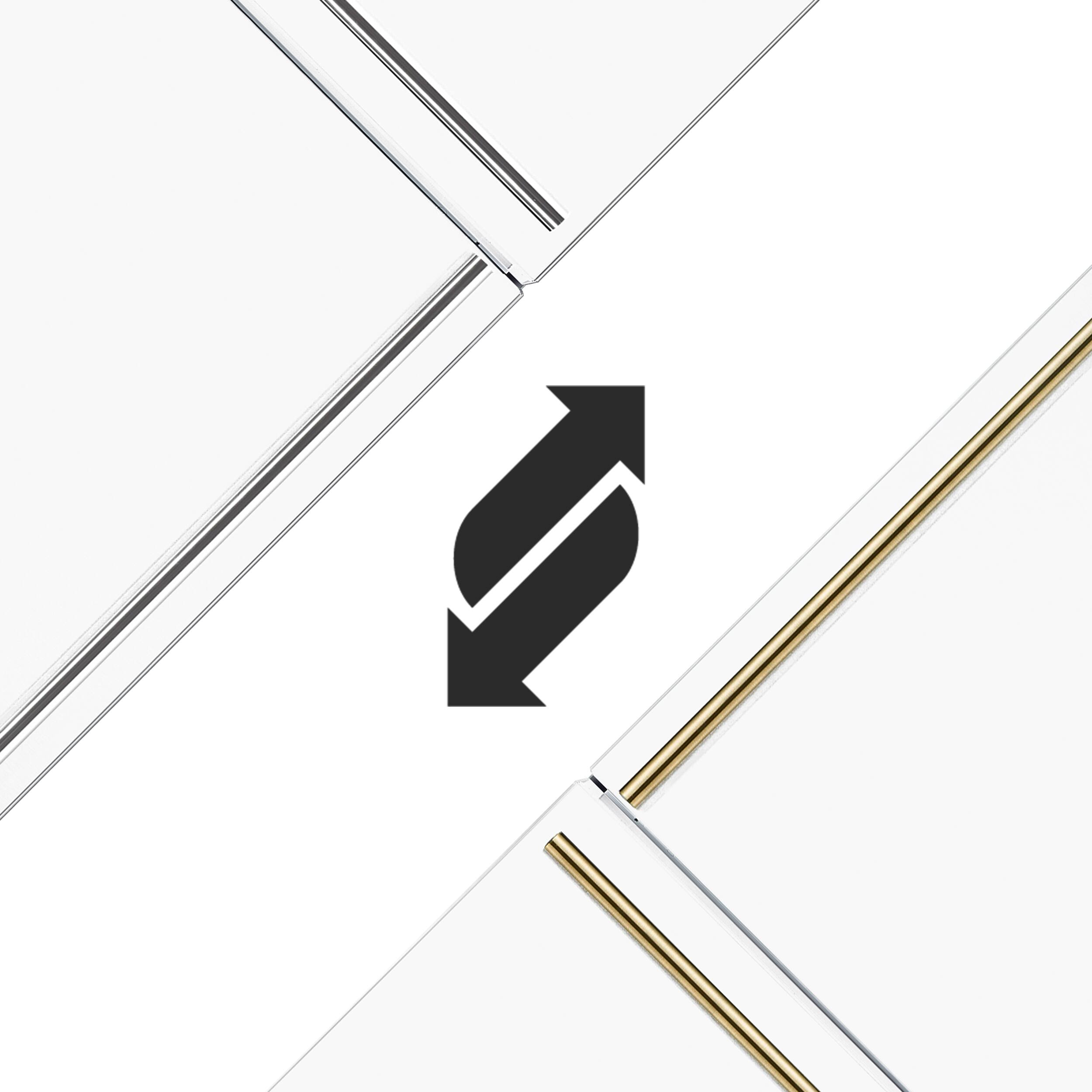 Alt View 6. Forno Appliances - Milano Espresso 17.2 Cu. Ft. Counter-Depth Bottom Freezer Refrigerator with Right Swing Door, Antique Brass Handles - White.