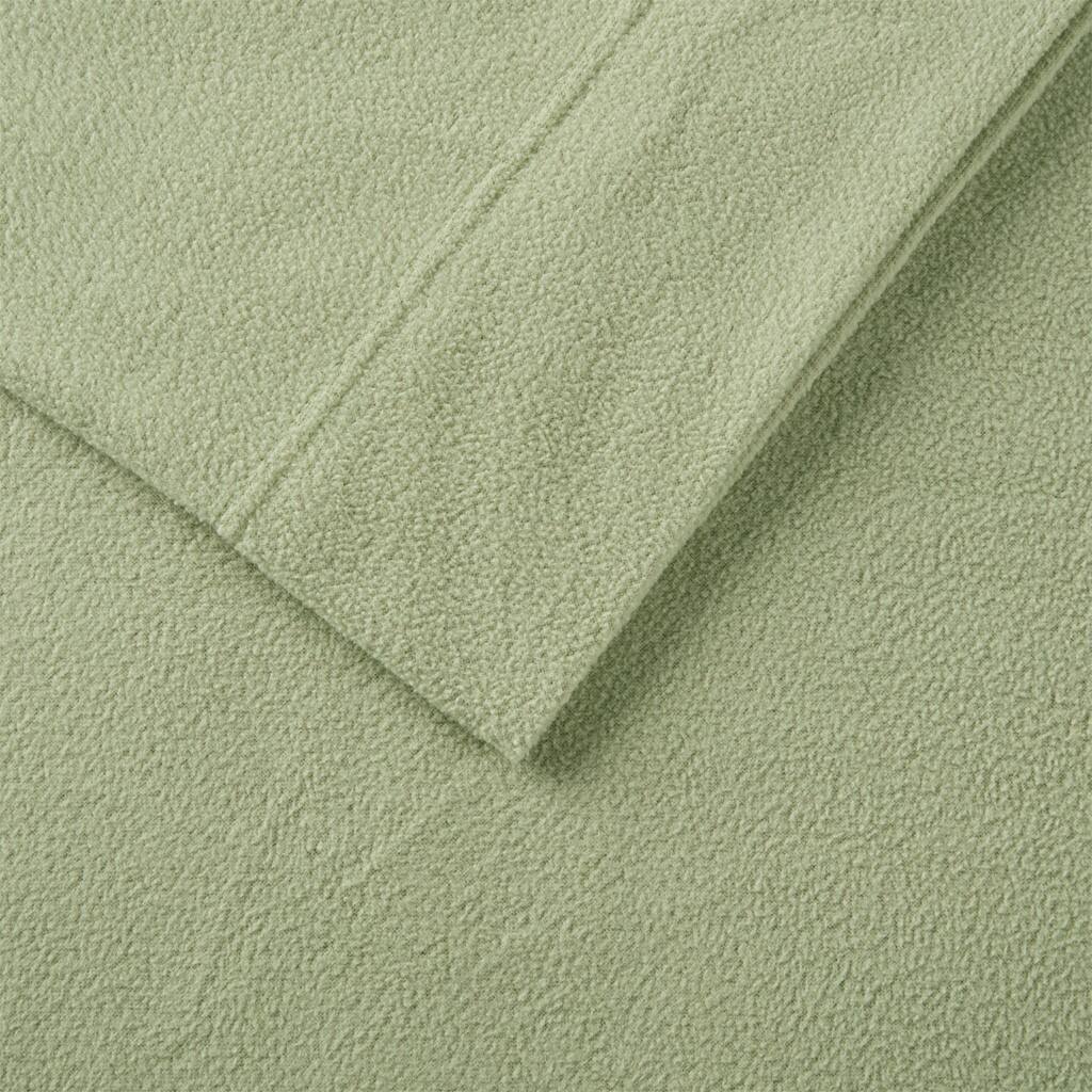 Alt View 5. Gracie Mills - Gracie Mills Lenora Microfleece Cozy Sheet Set - Green.