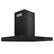 Left. ZLINE - 30" Externally Vented Range Hood - Black stainless steel.