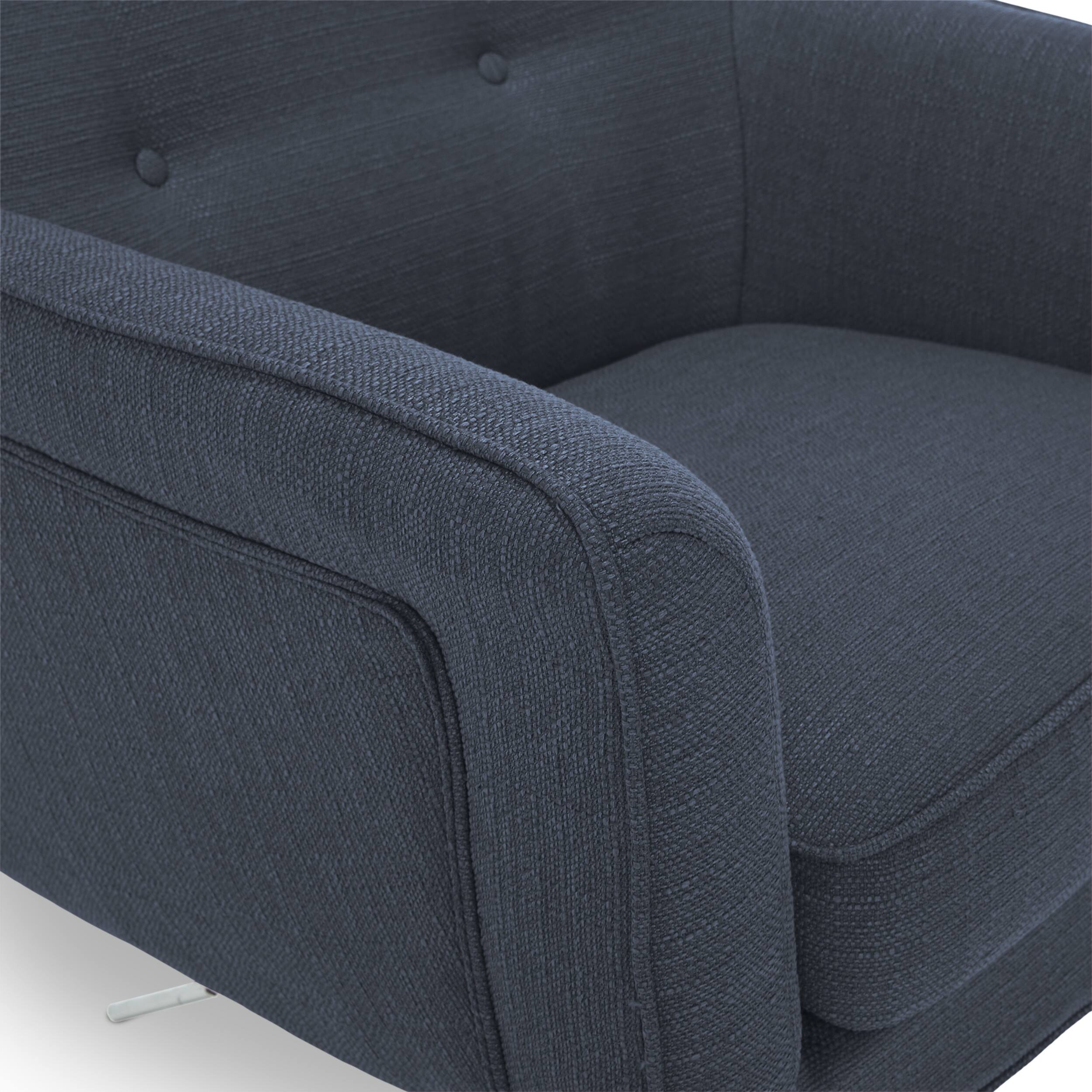 Alt View 17. Serta - Ashland Memory Foam & Twill Fabric Home Office Chair - Blue.