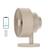 Front. Windmill - Smart Whisper-Quiet Air Circulator and Fan with 5 speeds and Remote - Sand.