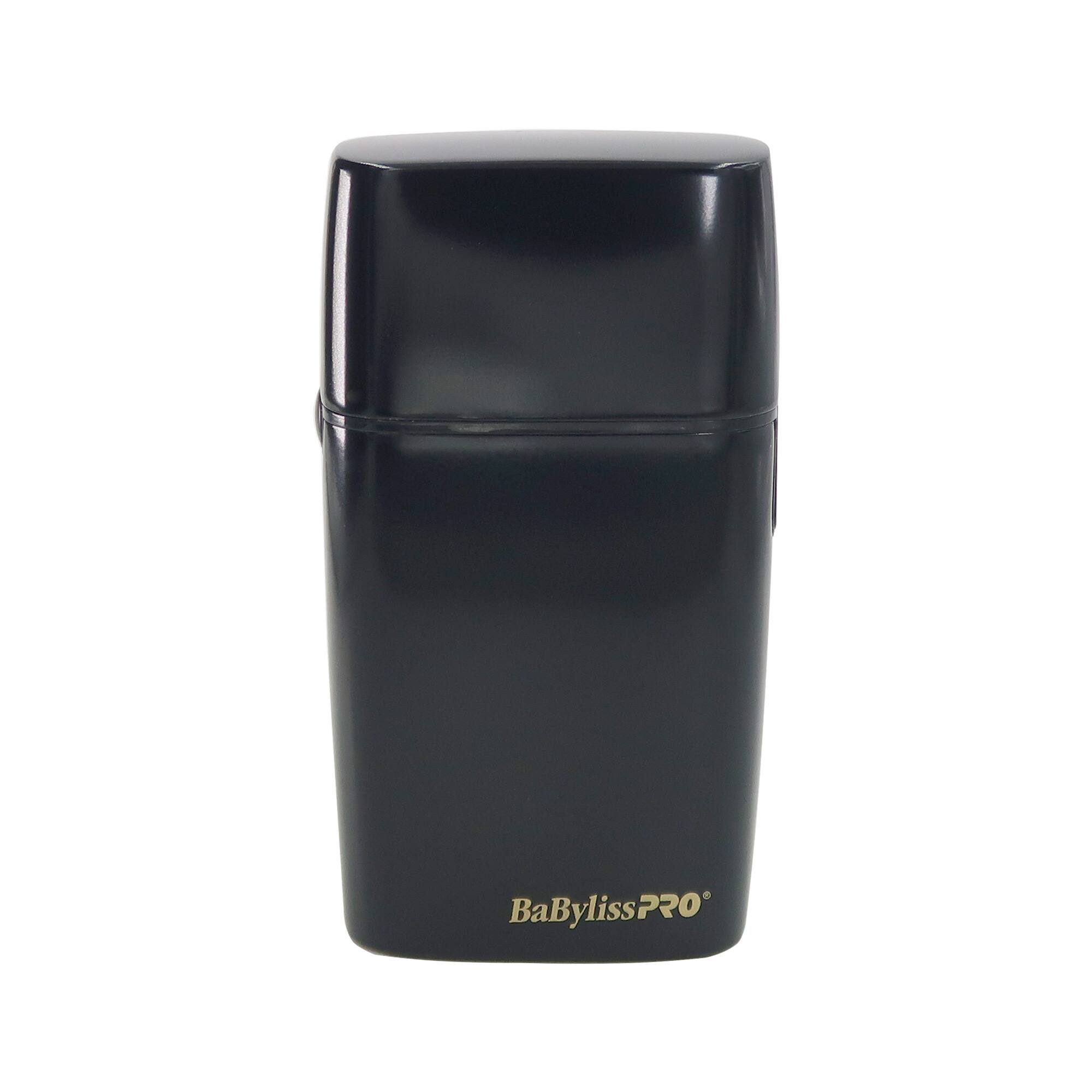 Angle. BaBylissPRO - BaByliss PRO FOILFX02 Cordless Metal BLACK  Double Foil Shaver FXFS2B-BLACK - Black.