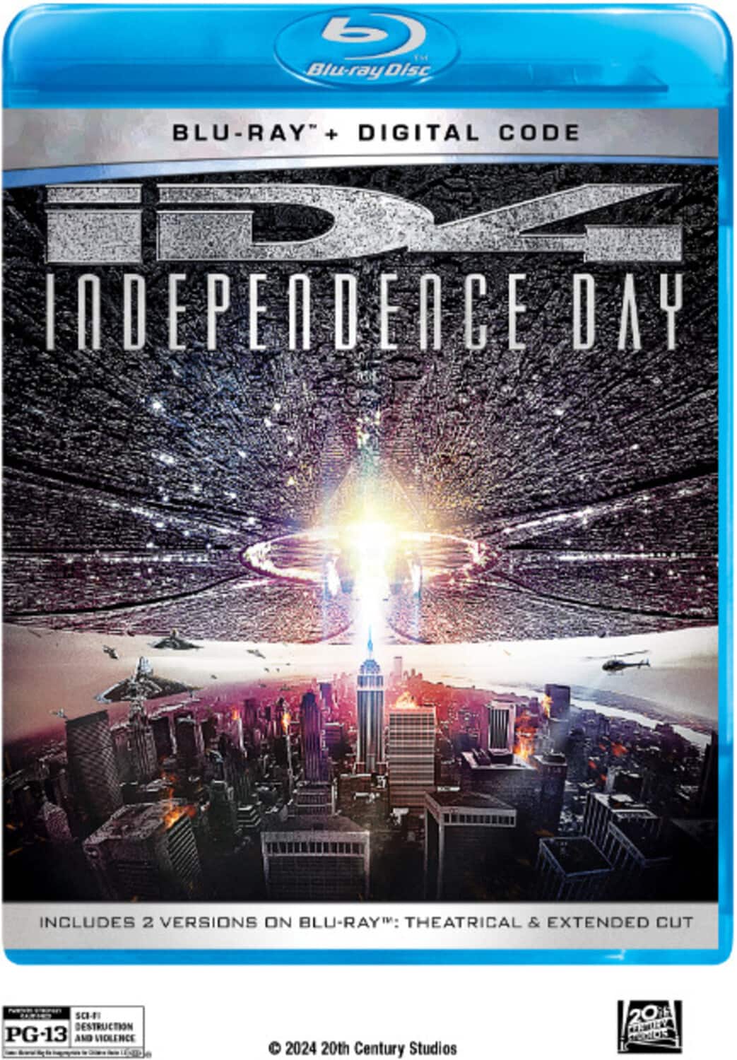 Front. Independence Day (20th Anniversary)   - BLU-RAY.