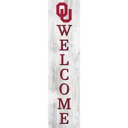 Fan Creations - Oklahoma Sooners 48'' Welcome Leaner - Multicolor