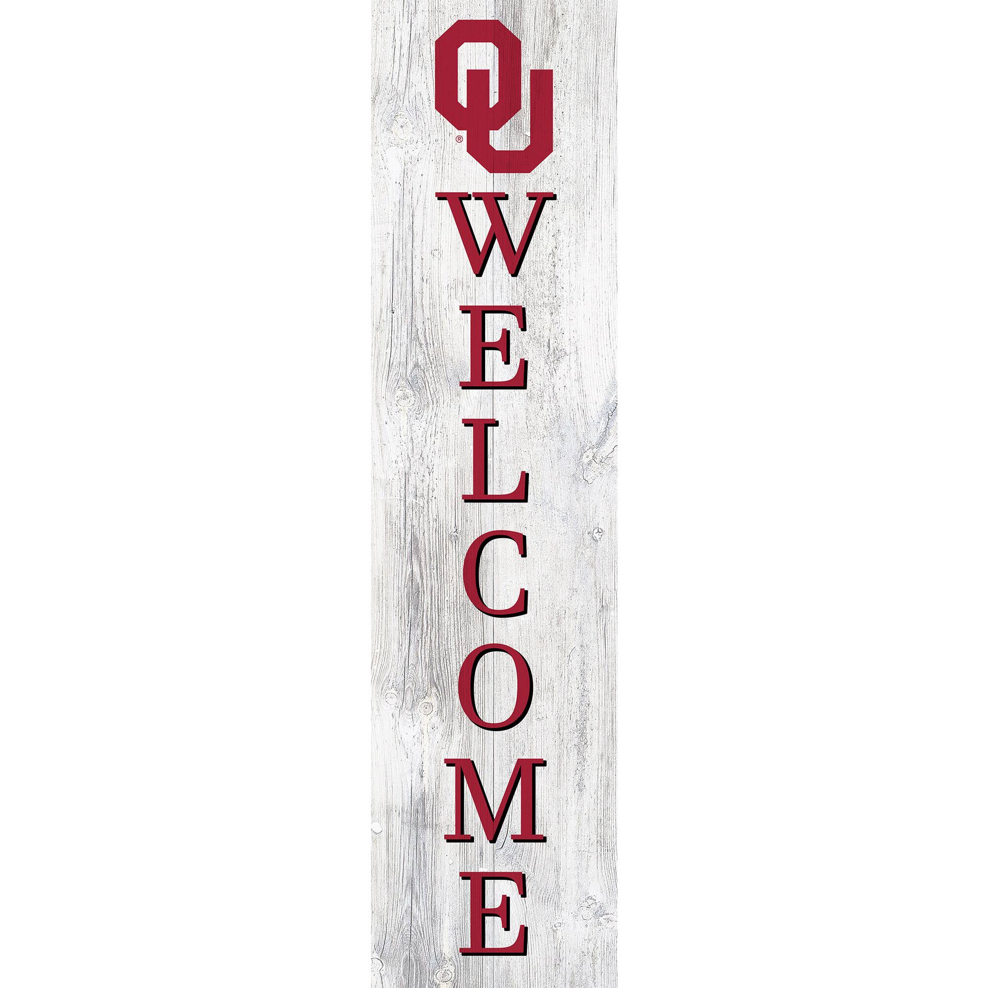 Oklahoma Sooners 48'' Welcome Leaner