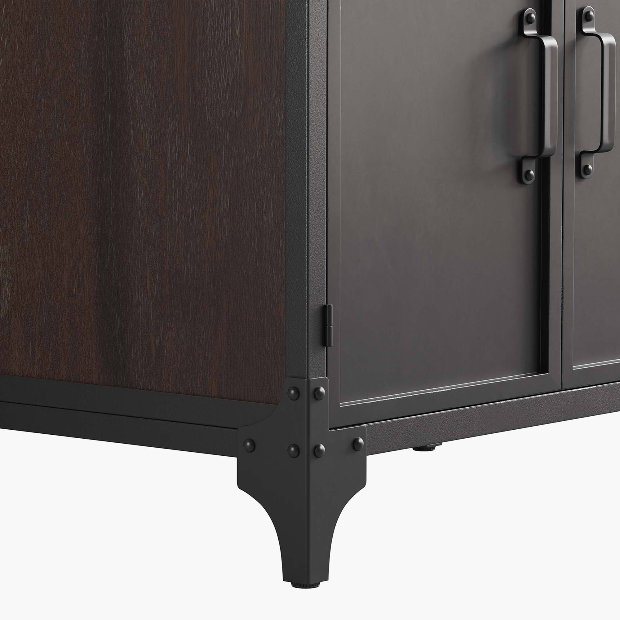 Alt View 5. Modway - Steamforge Bathroom Cabinet Basin Not Included by Modway - Black Walnut.