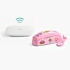 Front. Ooma - MyPhone by Ooma: Modern Landline For Kids. Screen-free calling, Trusted Circle, Quiet Hours. Pink Corded Phone. - Pink.
