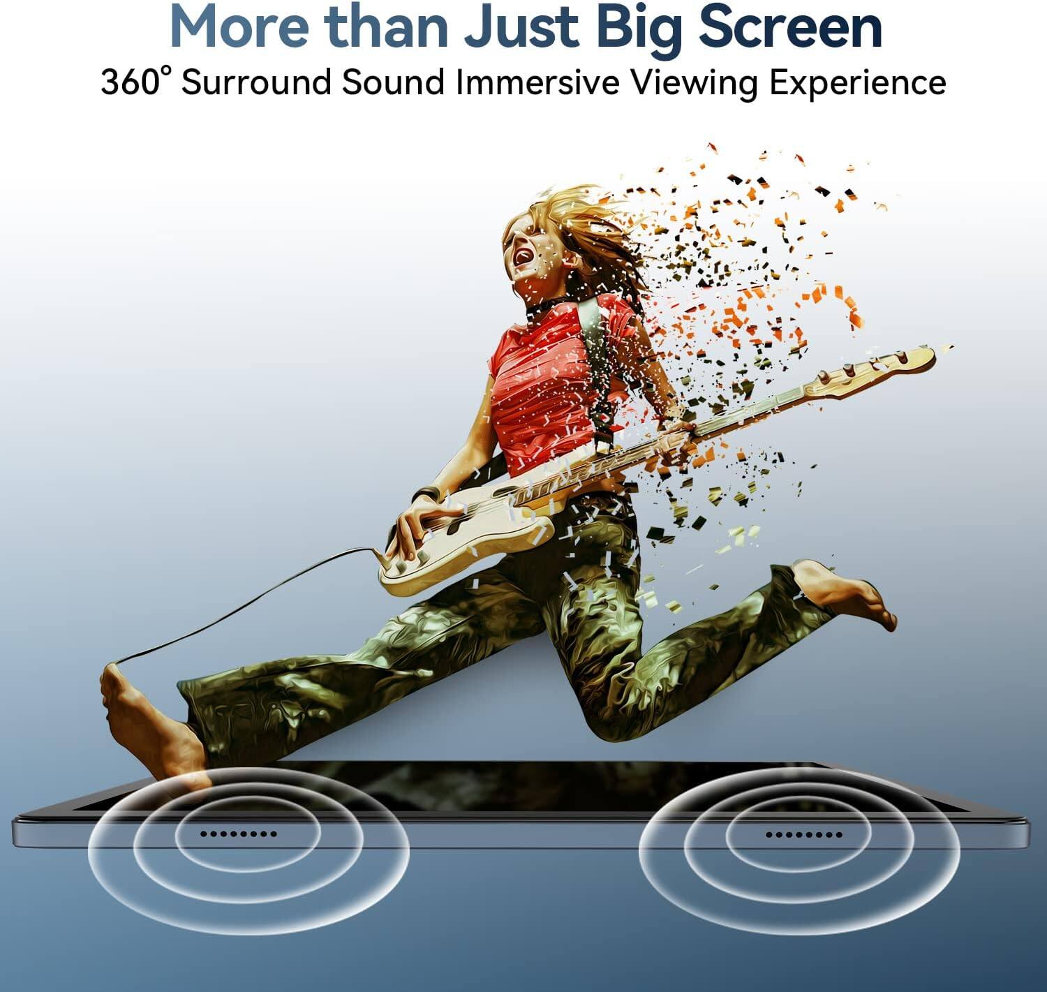 More than Just Big Screen 360° Surround Sound Immersive Viewing Experience