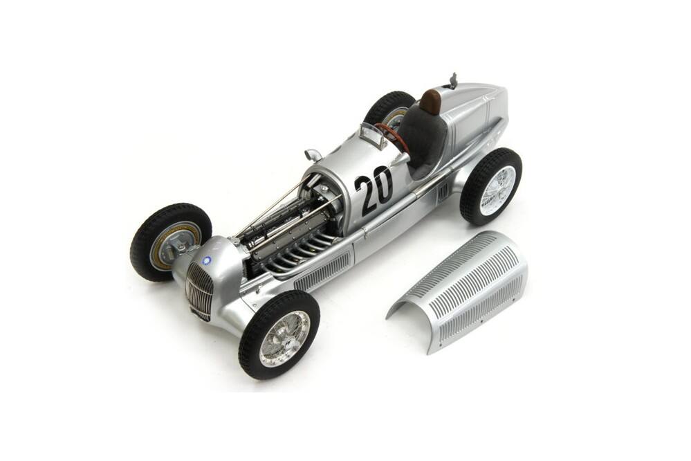 Alt View 2. CMC - Mercedes W25 #20 1934 Eifelrennen #20 M.V.Brauchitsch Limited to 2000pc 1/18 Diecast Model Car by CMC.