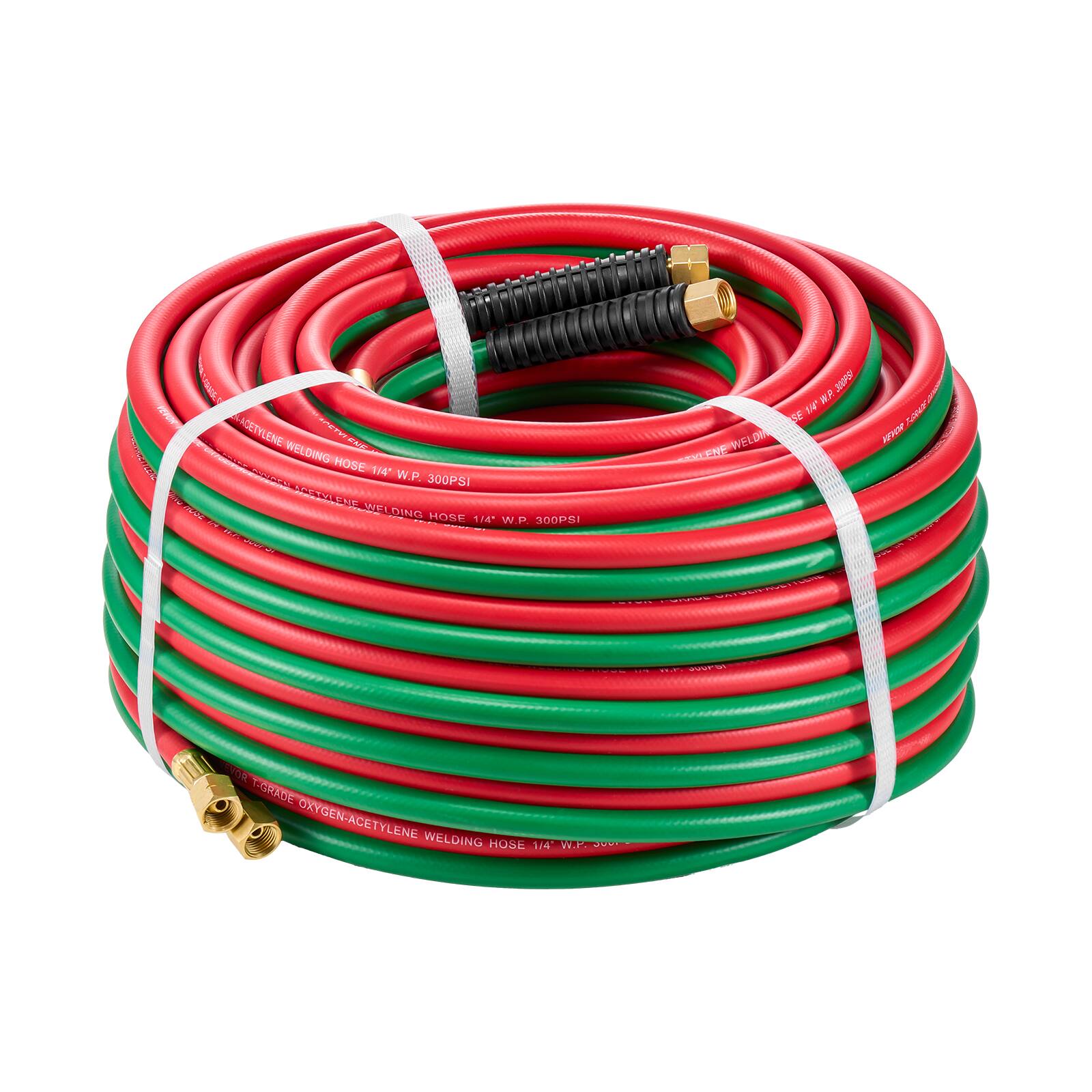 OXYGEN-ACETYLENE WELDING HOSE 1/4" W.P. 300PSI