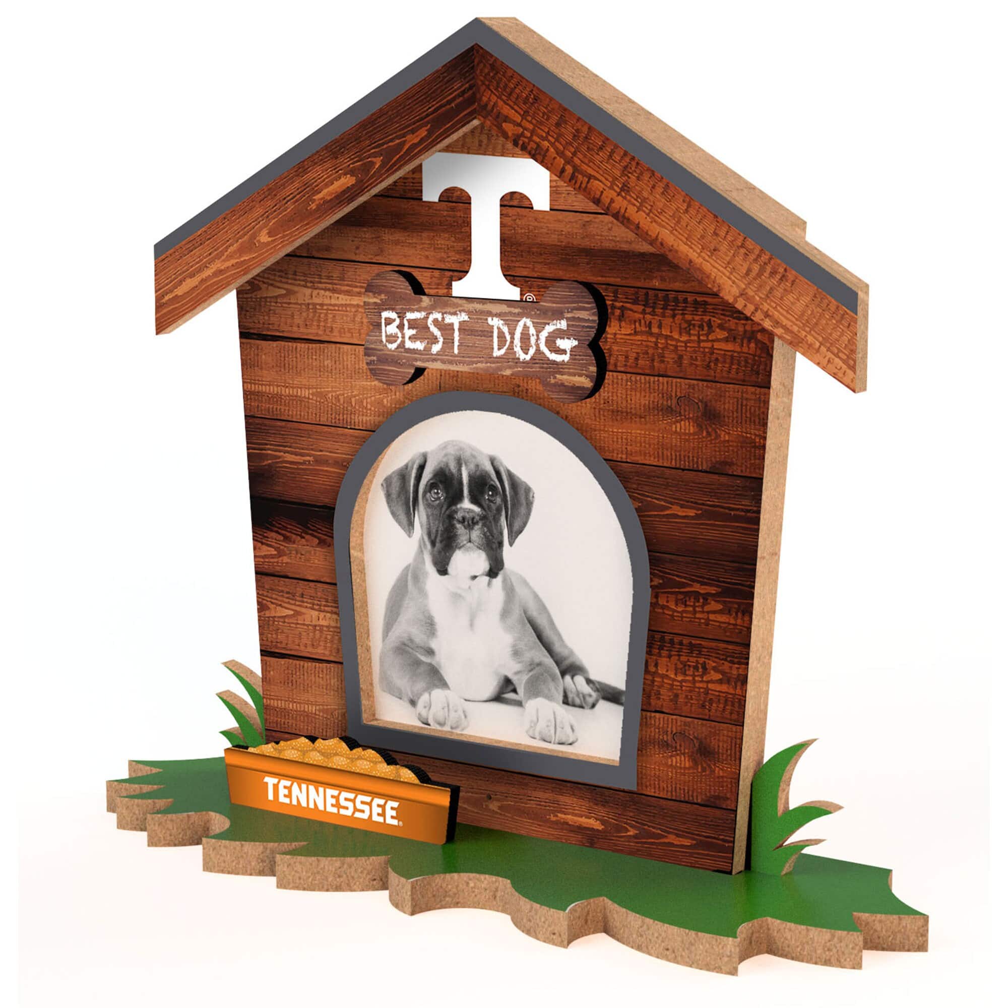 Fan Creations - Tennessee Volunteers Dog House Photo Frame - Multicolor price history on PriceWatchPro