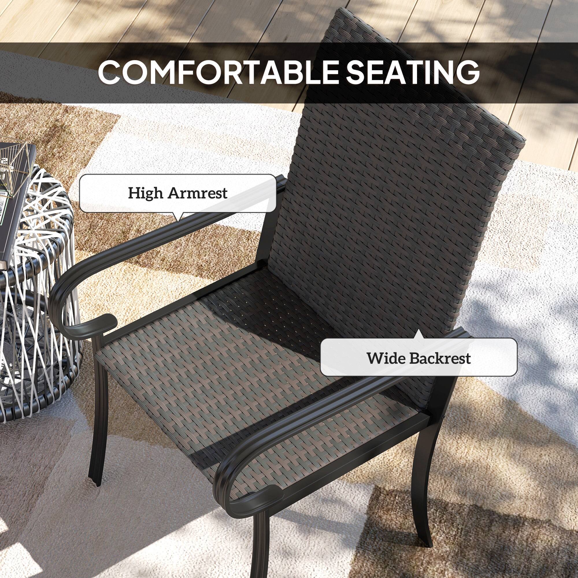 COMFORTABLE SEATING
High Armrest
Wide Backrest