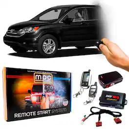 MPC - 2-Way LCD Remote Start Keyless Entry Kit For 2007-2011 Honda CR-V - Plug-n-Play - Black
