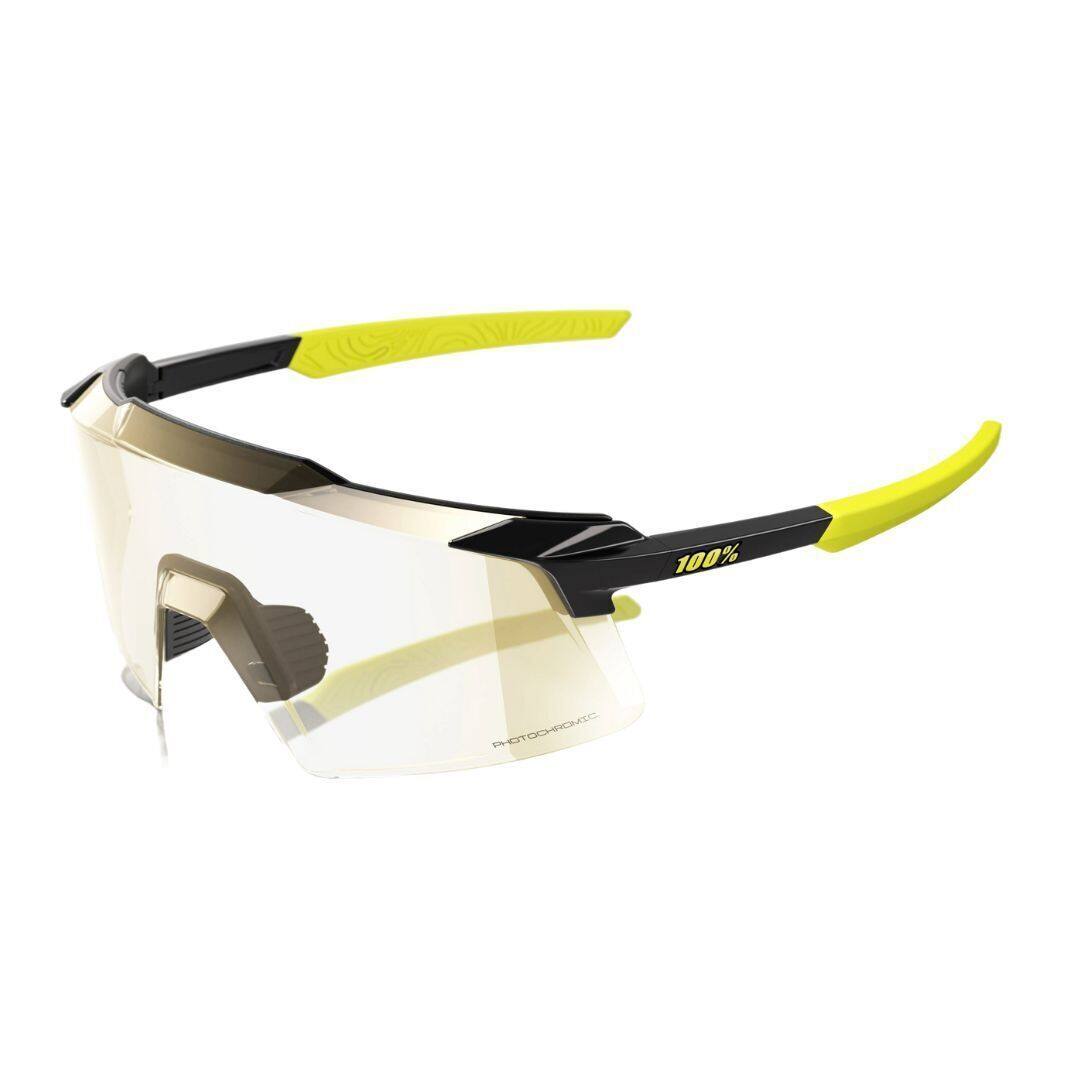 Back. 100% - 100% Aerocraft Sunglasses Gloss Black Photochromic Lens - N/A.