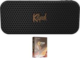 Klipsch - KLIPSCH-NASHVILLE Portable Bluetooth Speaker with Broadcast Mode and a 2 Year Amber Protection Plan (2023) - Black