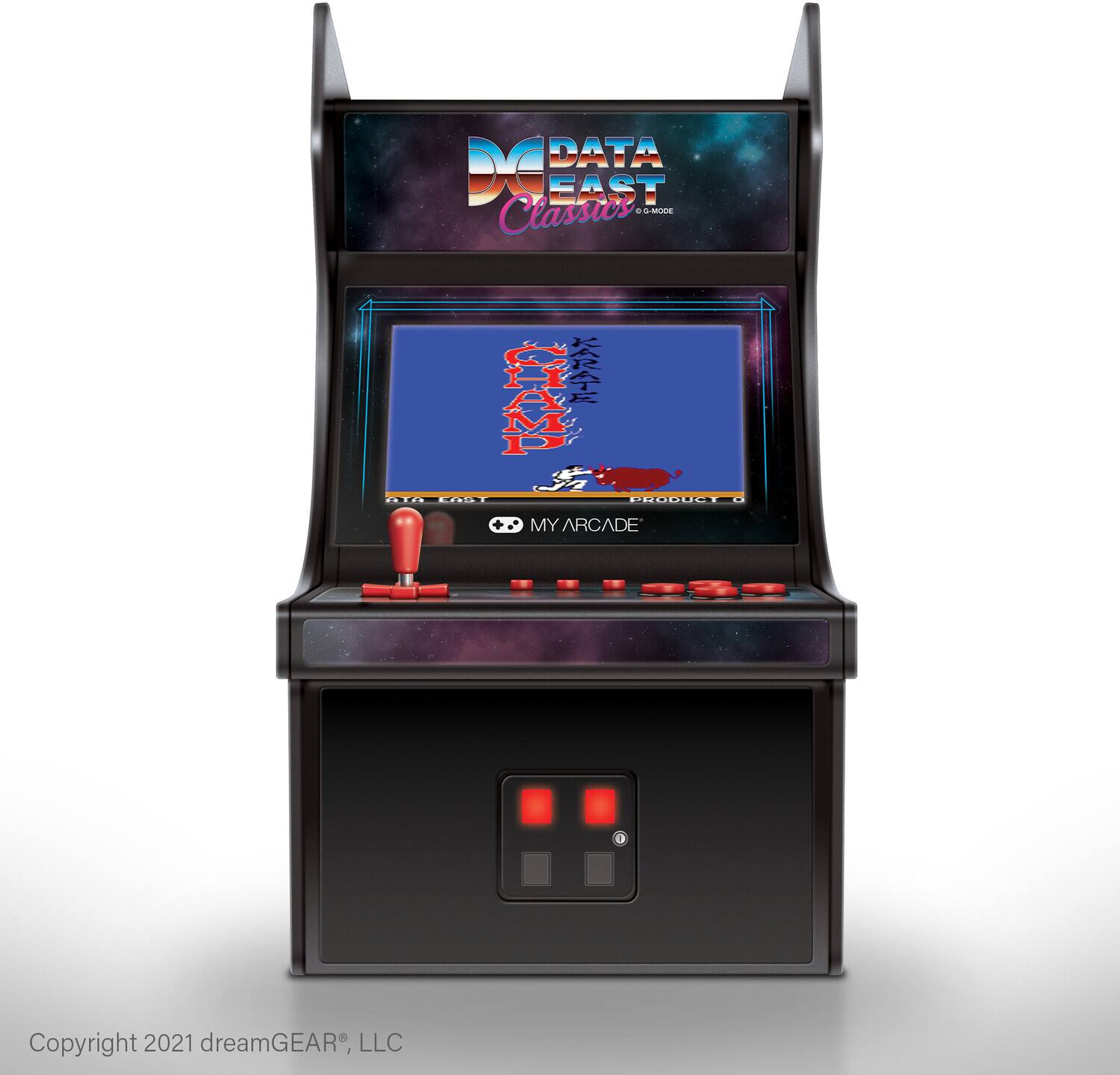 DATA EAST Classics  
5.M0d CSG KARE SAT2A EAO BRCOUO MY ARCADE  
Copyright 2021 dreamGEAR, LLC