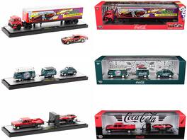 M2 - Auto Haulers "Coca-Cola" Set of 3 pieces Release 32 Limited Edition to 7250 pieces Worldwide 1/64 - Multi