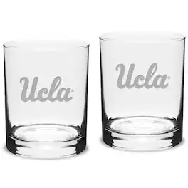 Jardine - UCLA Bruins 14oz. 2-Piece Classic Double Old-Fashioned Glass Set - Multicolor