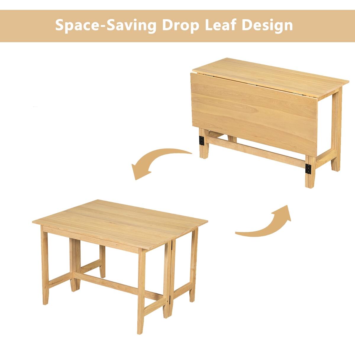 Space-Saving Drop Leaf Design