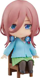 Good Smile Company - Quintessential Quintuplets Movie - Miku Nendoroid Swacchao Action Figure - Collectibles