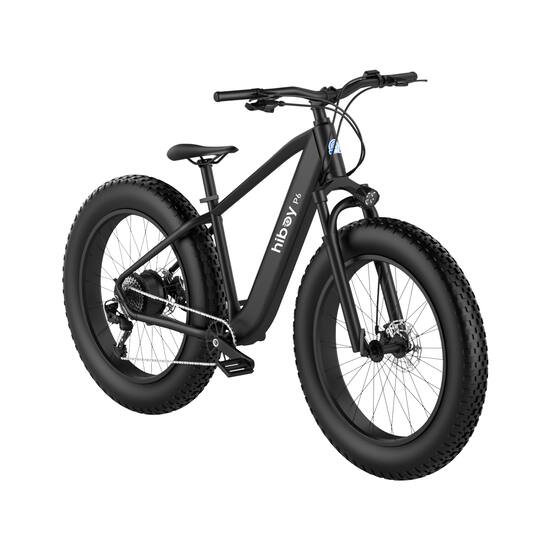 HiBoy P6 Electric Bike w 62.1 mi Max Operating Range 28 mph Max Speed Black P6 Best Buy