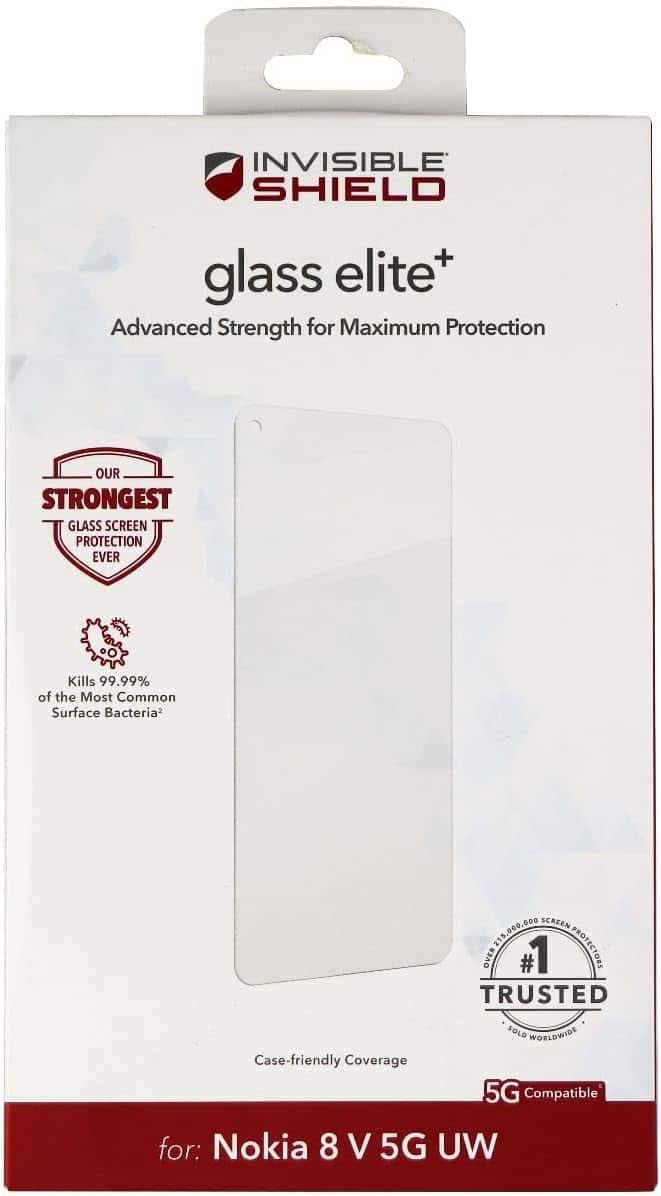 ZAGG - Screen Protector FIT Nokia 8 V 5GUW Glass elite+ (ZAG200106842-V) - Clear
