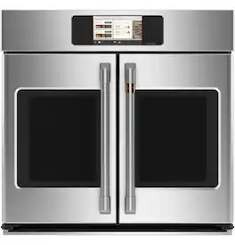 Café - 30" Smart Built-In Single Electric Convection French-Door Wall Oven with Air Fry and Precision Cooking Modes - Stainless Steel