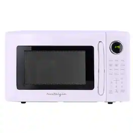 Nostalgia - Retro 1.1 cu. ft. Countertop Microwave Oven - Lavender