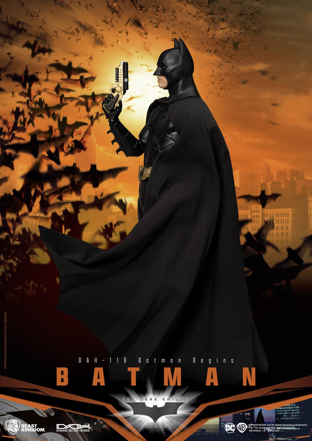 Beast Kingdom Batman Begins Dynamic 8ction Heroes Batman Action
