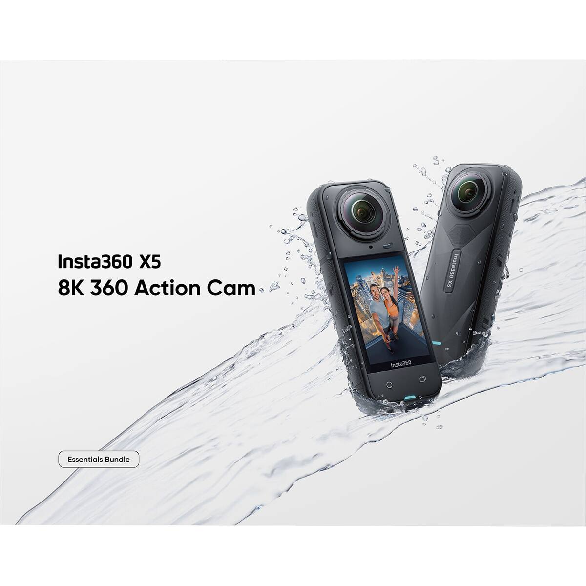 Insta360 X5 8K 360 Action Cam  
X5 Insta360  
Insta360  
Essentials Bundle