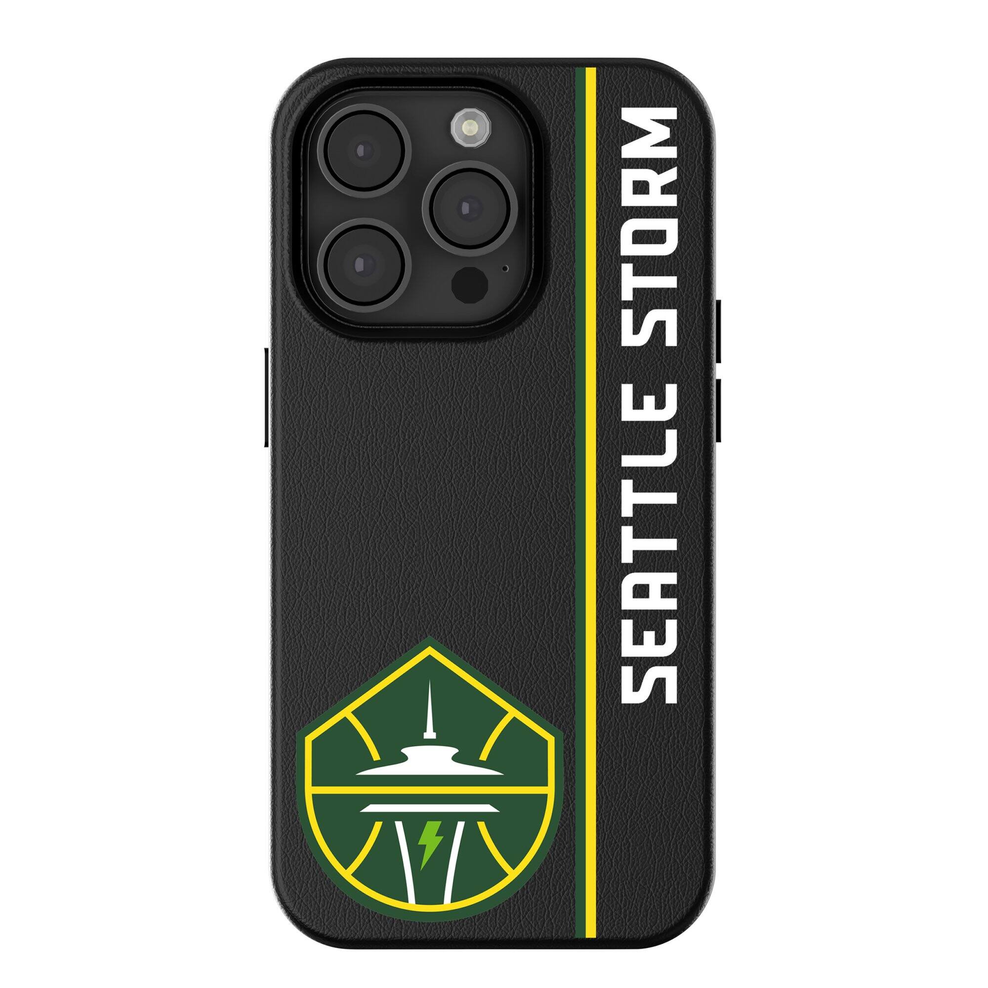 Keyscaper WNBA Seattle Storm Sidebar Magnetic Bump iPhone Case 16 Black ...