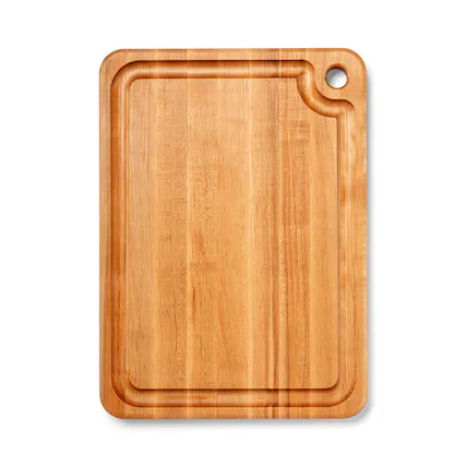 Front. John Boos - John Boos Prestige Maple Wood Edge Grain Kitchen Cutting Board,22" x 16" x 1.25" - Brown.