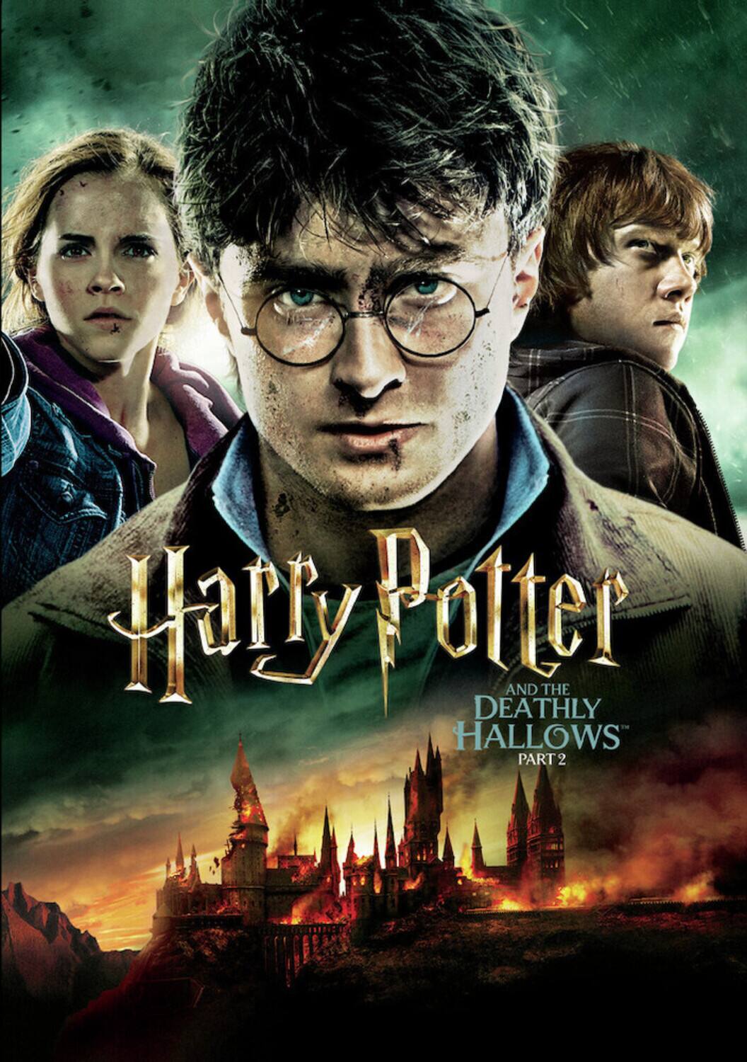 Front. Harry Potter and the Deathly Hallows: Part 2   - DVD.