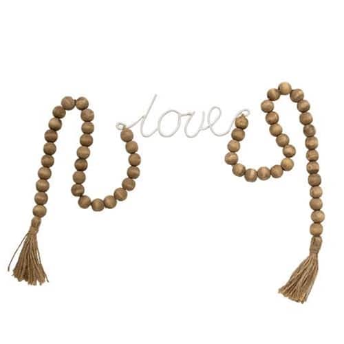 BreeBe - *Beaded "Love" Garland - Multi