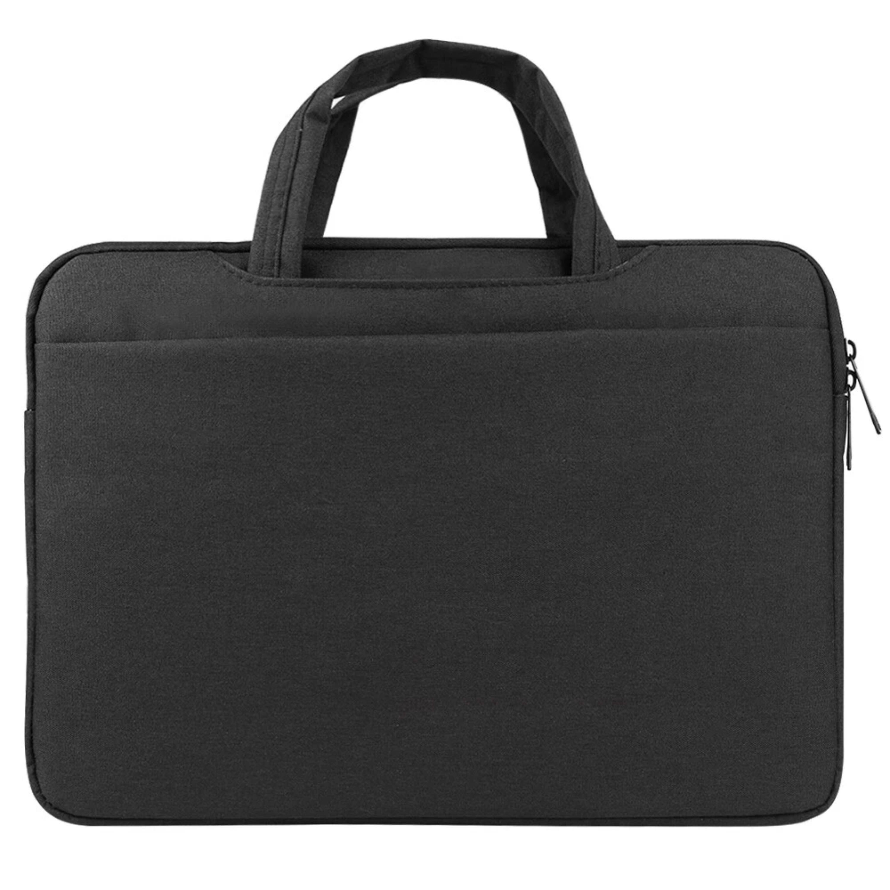 Left. Kitcheniva - Padded Sleeve Case Carry Bag For 14" Laptop Black - Black.
