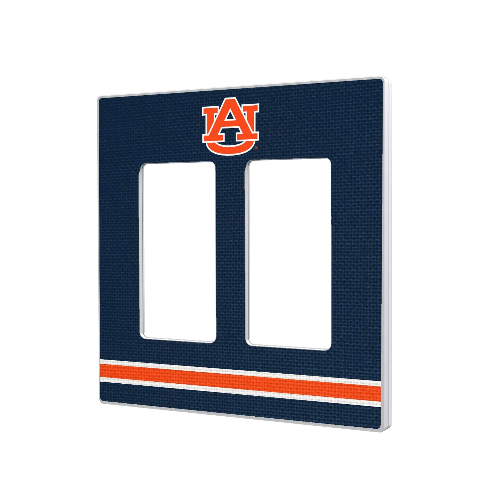 Keyscaper - Auburn Tigers Stripe Design Double Rocker Light Switch Plate - Multicolor price history on PriceWatchPro