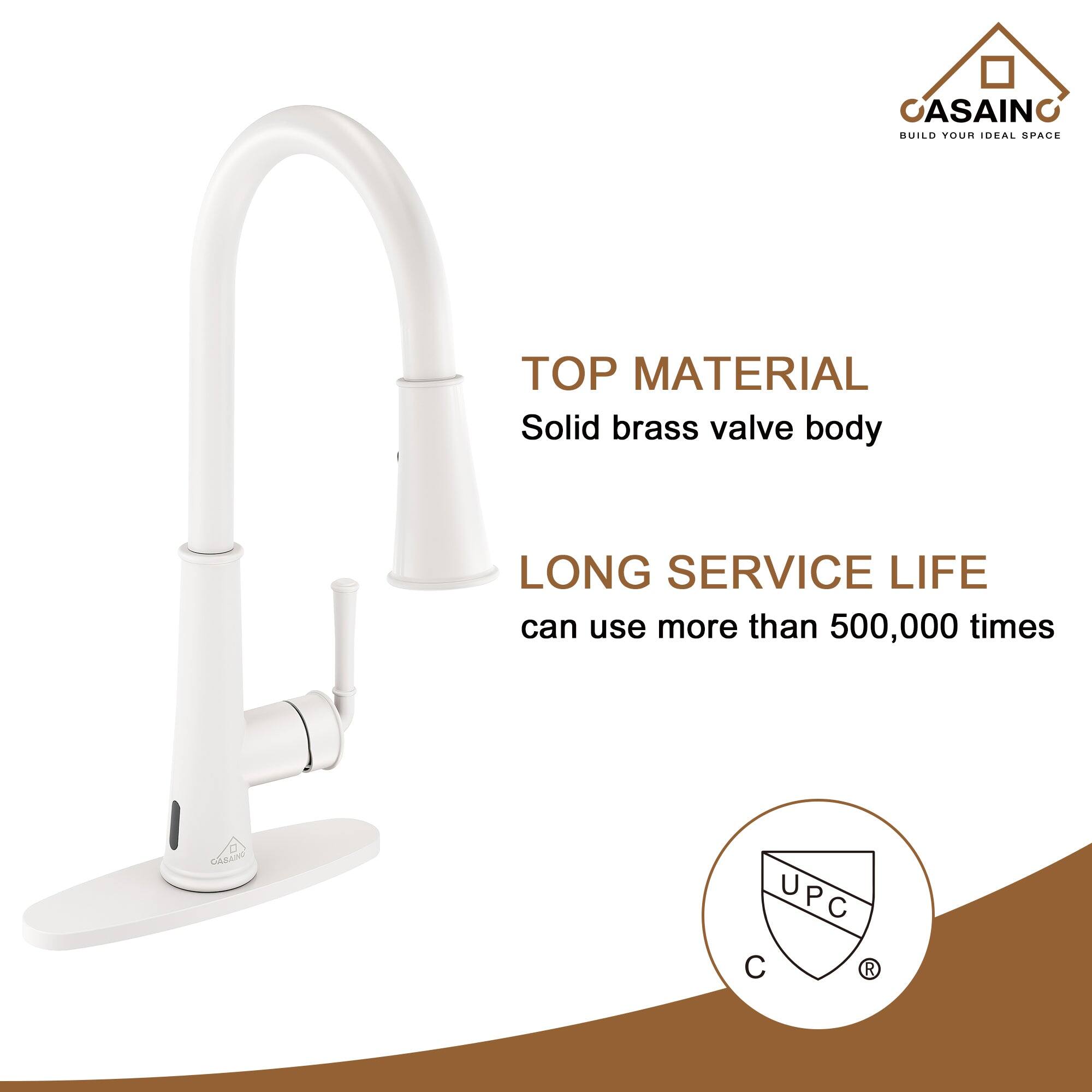 CASAINO  
BUILD YOUR IDEAL SPACE  

TOP MATERIAL  
Solid brass valve body  

LONG SERVICE LIFE  
can use more than 500,000 times  

UPC  
C