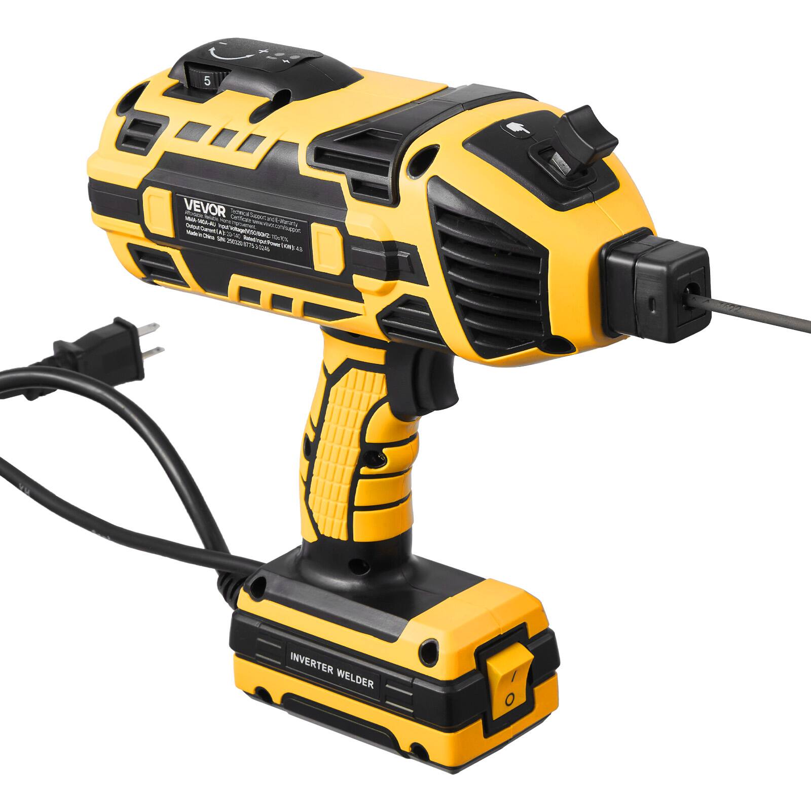 5 VEVOR 200A Inverter Welder - 200Amp, 60% Duty Cycle, 110V/220V, 4.0mm Wire, 100% Duty Cycle, 200Amp, 60% Duty Cycle, 110V/220V, 4.0mm Wire