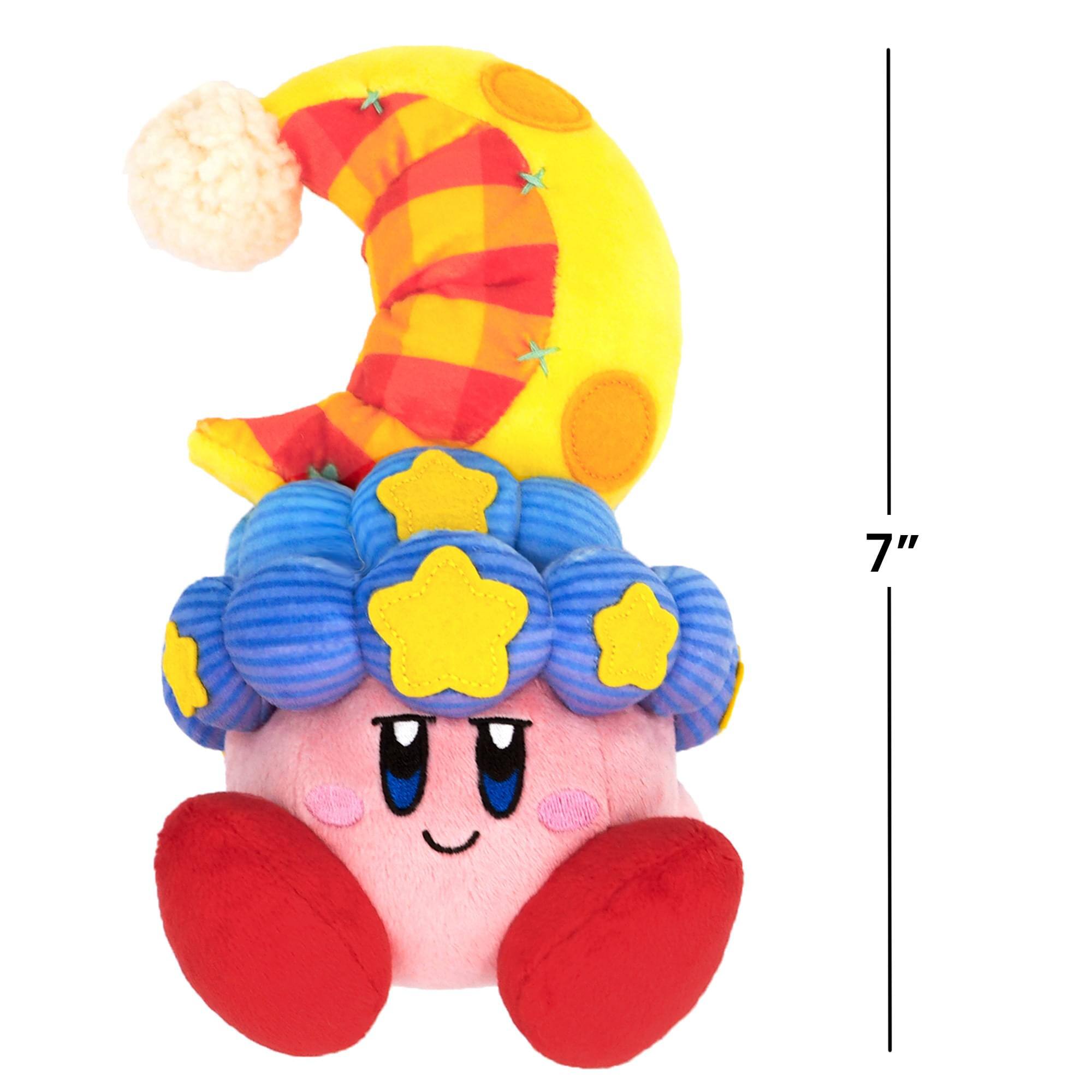 Alt View 4. Little Buddy - Kirby Deep Sleep 7 Inch Collector Plush - Pink.