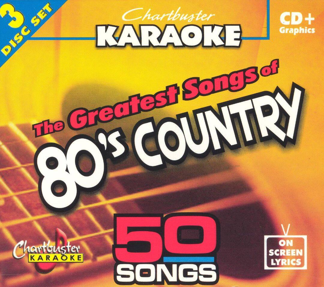 Best Buy Chartbuster Karaoke Greatest Songs Of 80 S Country [cd]