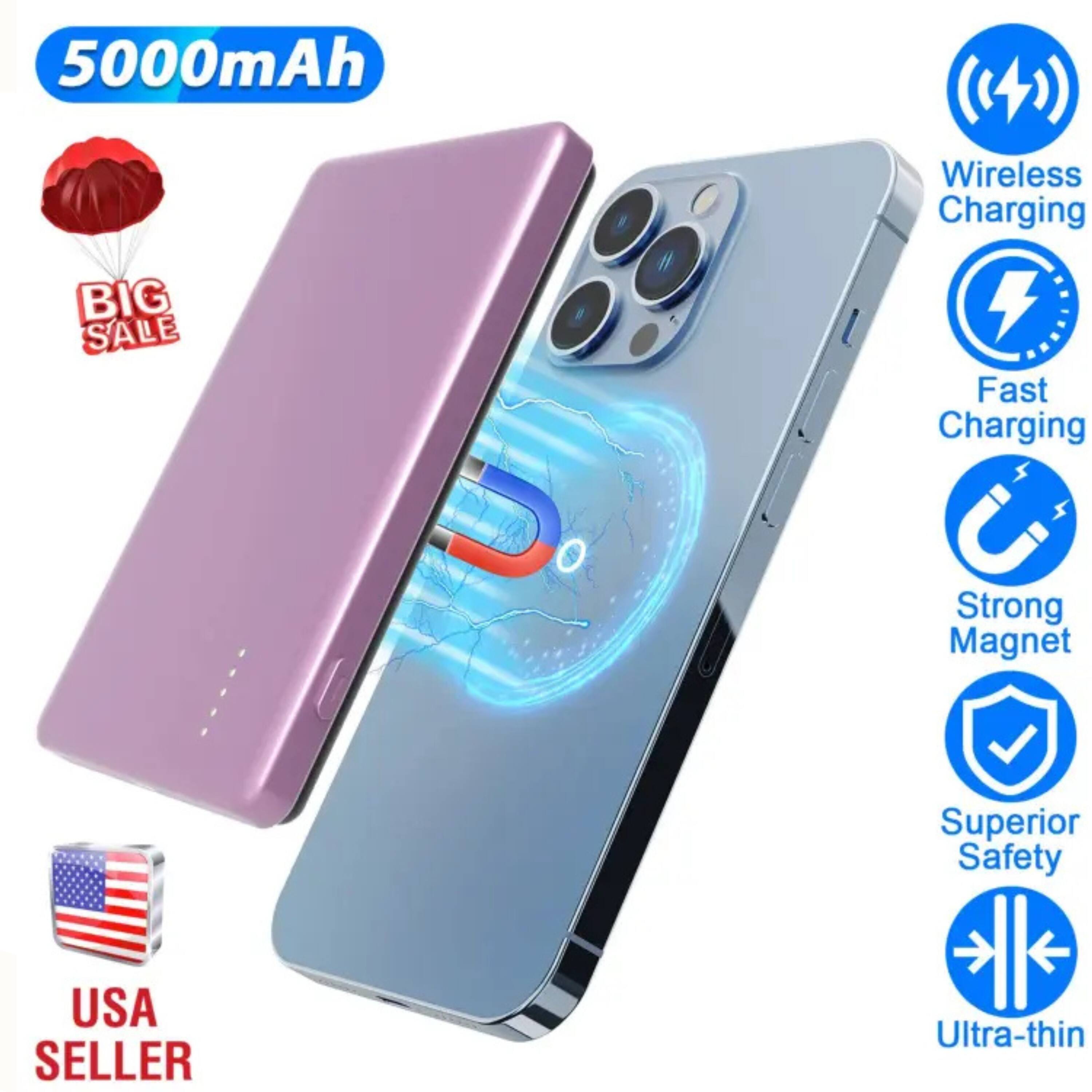 5000mAh Wireless Charging  
BIG SALE  
Fast Charging  
Strong Magnet  
Superior Safety  
Ultra-thin  
USA SELLER
