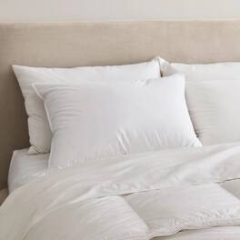 Puredown - Luxurious 90% Down Pillow Made in Germany Single Pack, King - White