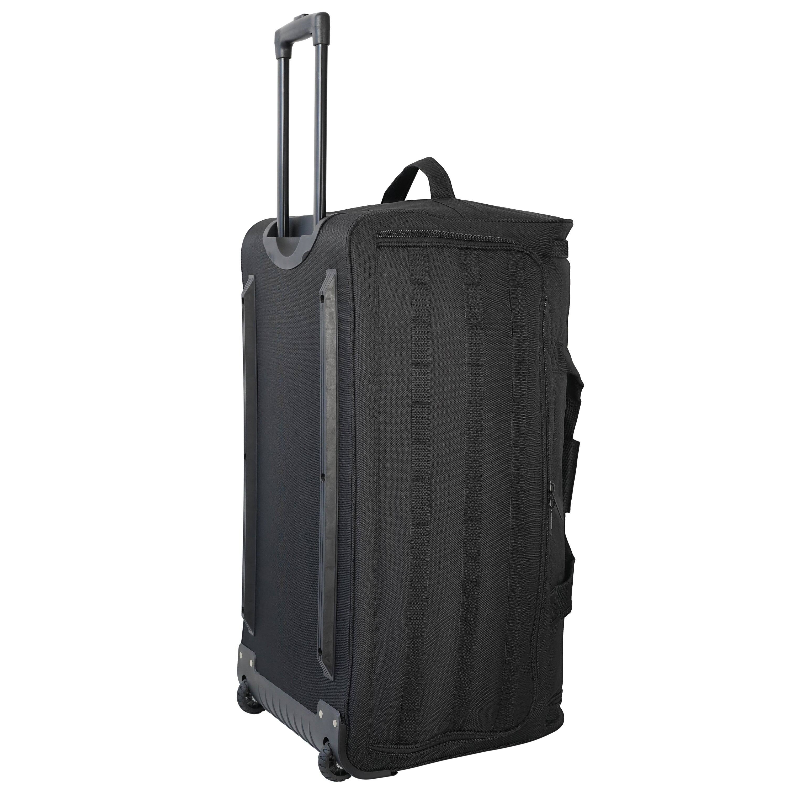 Angle. US Army - ROMEO 31-inch Tactical Rolling Duffel - BLACK.