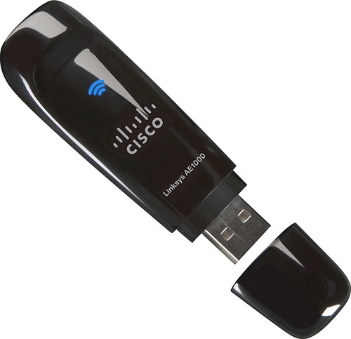 Cisco-Linksys Refurbished Wireless-N USB Adapter 