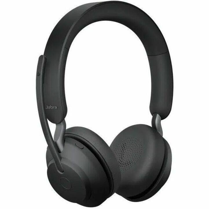 Alt View 1. Jabra - Jabra Evolve2 65 Headset - Microsoft Teams Certification - Stereo - USB Type C - Wireless - Bluetooth - 98.4 ft - 20 Hz - Black.